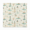 Müslin Bebek Örtüsü-Little Mariner 100x100