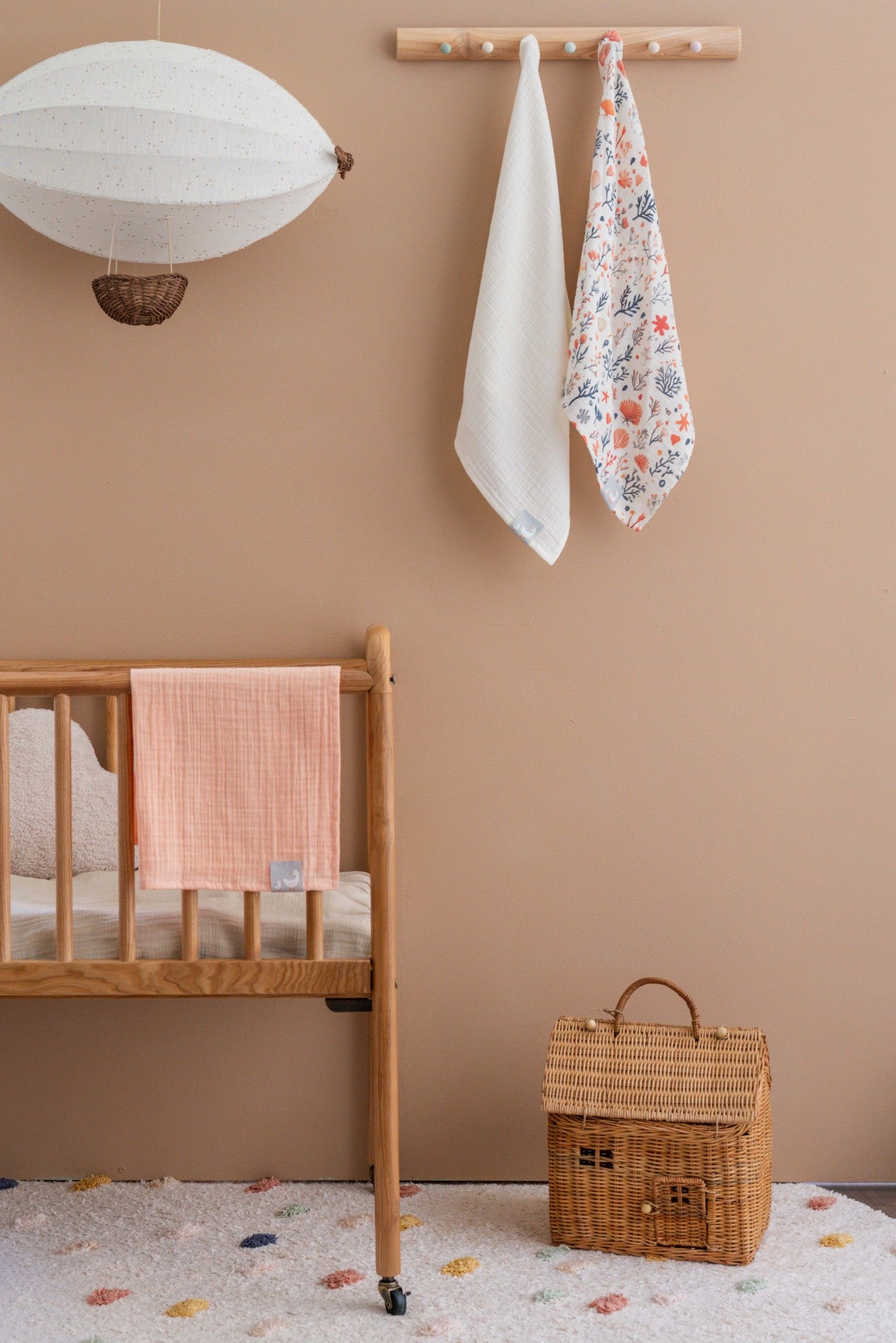 3'lü Müslin Örtü Seti-Seabloom