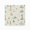 70x70 cm Müslin Bebek Örtüsü - Little Mariner