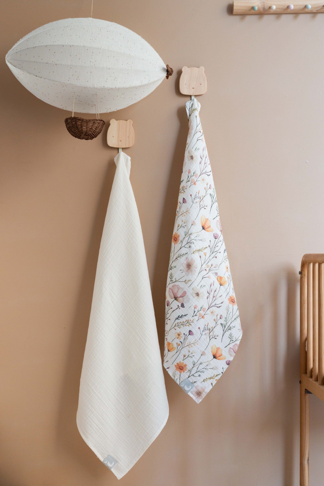 2'li Müslin Örtü Seti- Bloomie